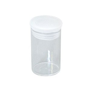 Potinho de Acrílico Cristal 15 ml kit com 10 unid