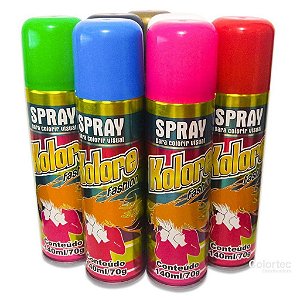 Tinta Spray para Cabelo de Festa 140ml