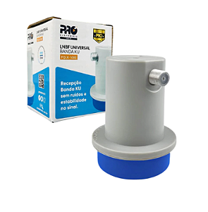 Lnbf Ku Simples Universal Para Antena 60 75 E 90 Cm Banda Ku pro eletronic