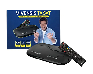 10 Receptores Digital Multimídia Vivensis vx10 Tv Hd Sat