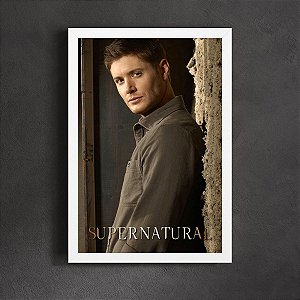 Placa Decorativa Supernatural Dean