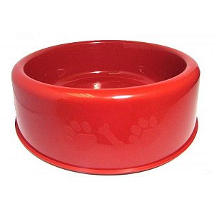 Comedouro Classic Vermelho para Cães