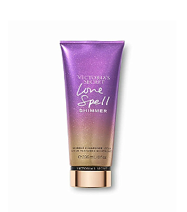 Body Lotion (hidratante corporal com glitter) Love Spell Shimmer Victoria's Secret