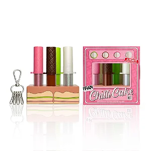 Kit Chilli Cake- 4 glosses labiais- Fran