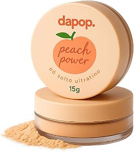 Pó solto Peach Power - Dapop