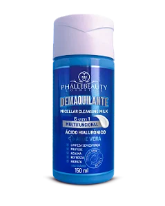 Demaquilante Micelar Cleansing Milk 5 em 1 - Phállebeauty