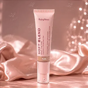 Base Líquida Soft Blend - Cor F20 Ruby Rose