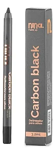 Lápis para Olhos Carbon Black - Nina Makeup