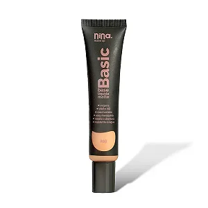 Base líquida matte Basic 03 - Nina Makeup