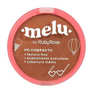 PO FACIAL COMPACTO - MELU RUBY ROSE