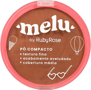 PO FACIAL COMPACTO MELU RR8533 MC60 RUBYROSE
