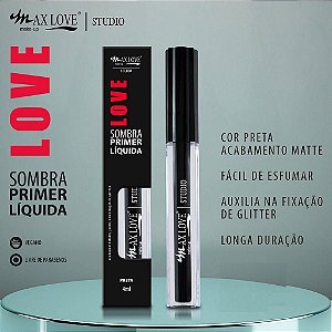 Sombra Primer Líquida Preta - Max Love