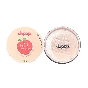 Pó solto ultrafino Peach - Dapop