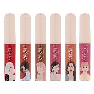 Batom Líquido Velvet Aveludado - Dalla