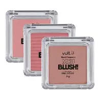 Blush Compacto Rosa Perolado - Meu Blush - Vult