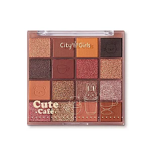 Paleta de Sombras - Cute Café - City Girls