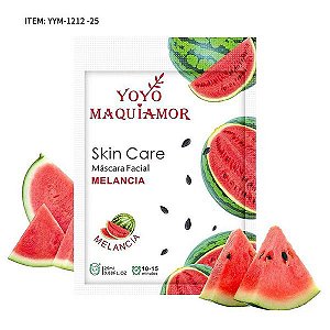 Máscara Facial - Skin care - Yoyo Maquiamor - Melancia