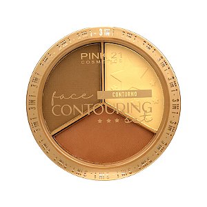 Contorno em pó - Pink 21 - face contouring - cor 1