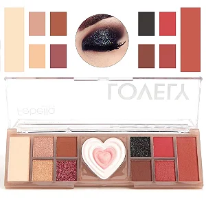 Paleta de Sombras - Lovely - Febella