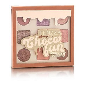 Paleta de Sombras Choco Fun - Fenzza Chocolate Pudding