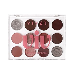 Paleta de Sombras Cremosa Viv - Vivai