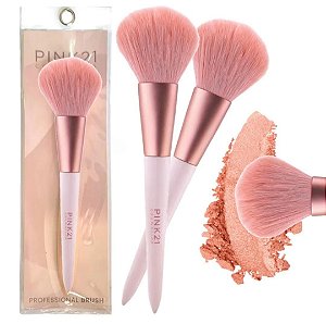 Pincel para Pó - Pink21