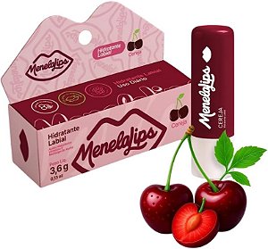 Hidratante Labial - Menelalips- Cereja