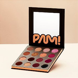 Paleta de sombras 16 cores - Pam By Pamela