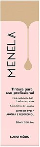 Tintura para sobrancelhas, barbas e pelos uso profissional - Menela cor: Loiro medio