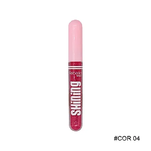 LIP GLOSS SHINING - Cor número:Cor 04 - FEBELLA