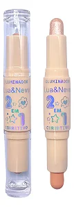 Iluminador e Corretivo 2 em 1 - Lua e Neve Cor- 4