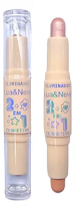 Iluminador e Corretivo 2 em 1 - Lua e Neve Cor- 3