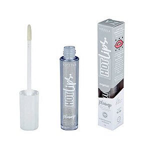 Gloss Efeito Plump Hot Lips Crystal - Vizzela