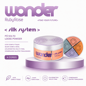 Pó Solto Silk System Wonder - Ruby Rose