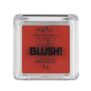 Blush Compacto Coral Matte - Meu Blush - Vult