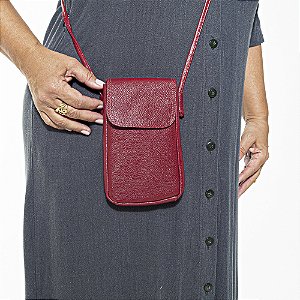 Bolsa Liz Venutti Com 1 divisão (Vermelha)