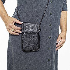 Bolsa Liz Venutti Com 1 Divisão (Preta)