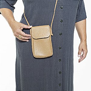 Bolsa Liz Venutti Com 1 Divisão (Avelã)