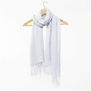 Echarpe Flora Venutti (Cinza Claro)