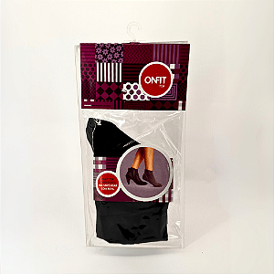 Meia Para Bota Cano Curto Venutti (Preta)