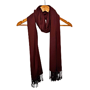 Echarpe Flora Venutti  (Marrom)