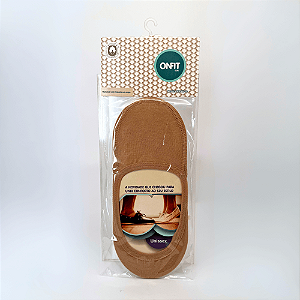 Meia Invisível Slim Venutti (Bege)