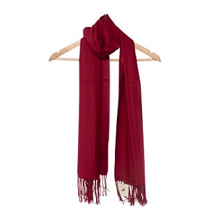 Echarpe Flora Venutti (Vermelho Queimado)