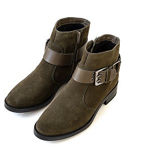 Bota Rafa Camurça Venutti (Verde Militar)