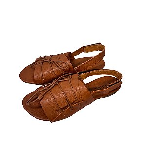 Sandália Rasteira Tereza Venutti (Caramelo)