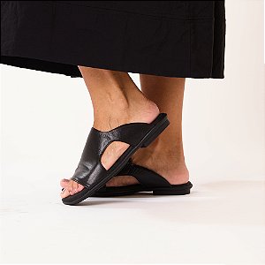 Sandália Rasteira Venutti Nice (Preta)