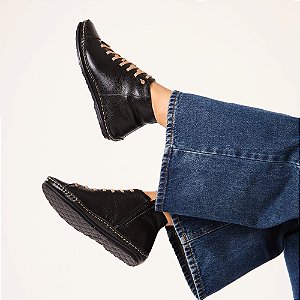 Tênis Vera Cano Médio Venutti (Preto)