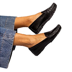 Mocassim Lilian Venutti (Preto)