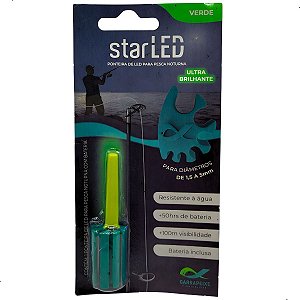 StarLed Com Bateria Ponteira De Vara de Pesca Garra Peixe