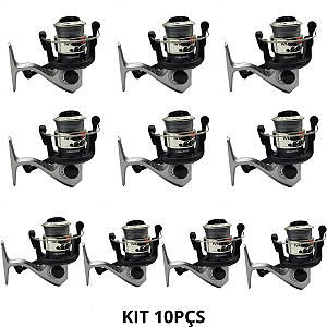 10pçs Molinete Voxxi MZ1 1000 Com Linha Joga